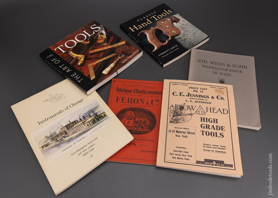 5 Tool Related BOOKS and REPRINTS - 101387