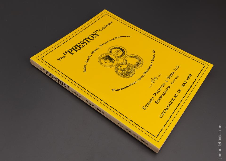 BOOK Reprint THE "PRESTON" CATALOGUE No. 18 MAY 1909 101389 Jim