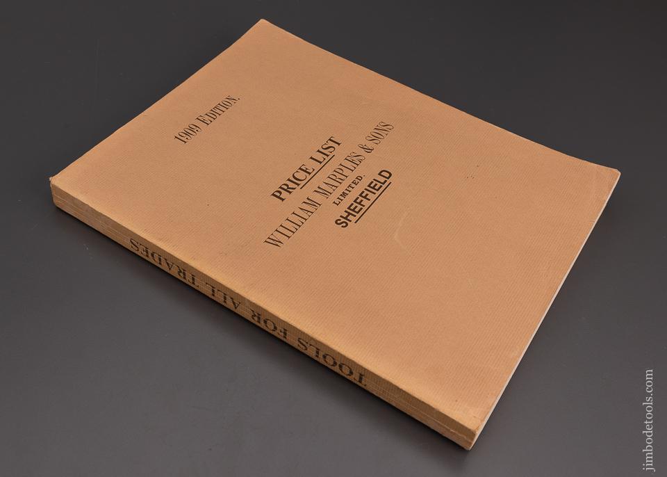 BOOK Reprint: Price List William Marples & Sons Limited Sheffield - 101390