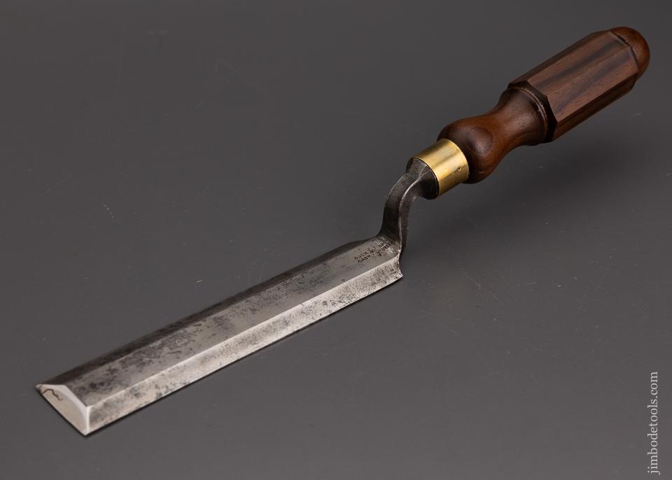 Fantastic 1 1/2 Inch Crank Neck Offset Paring Chisel by BUCK BROS. - 101396