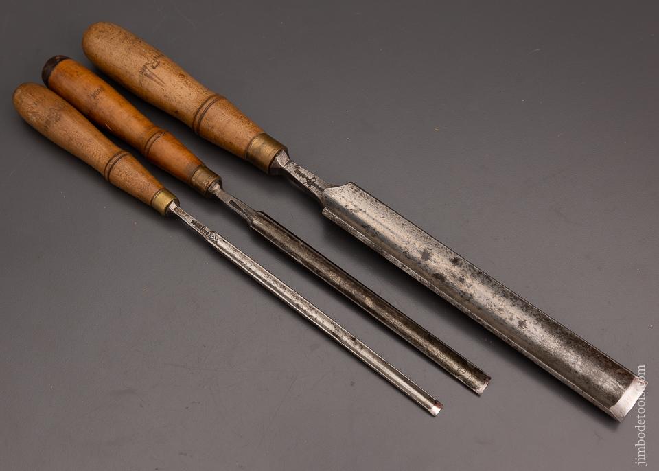 3 BUCK BROS. Tang Paring Gouges - 101411