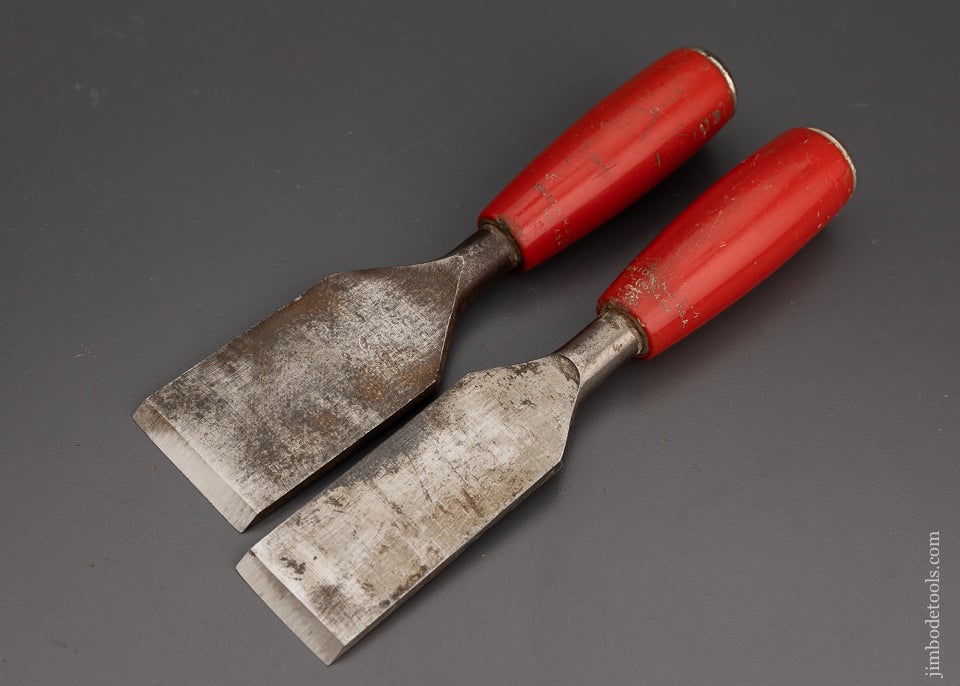 RED DEVIL TOOLS No. 454 Everlasting Chisels 2 Inch & 1 1/2 Inch - 101444