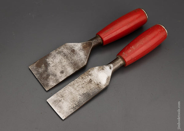 RED DEVIL TOOLS No. 454 Everlasting Chisels 2 Inch & 1 1/2 Inch - 1014 ...