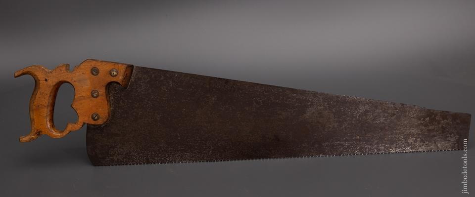 Nice DISSTON No. 12 LONDON SPRING Hand Saw - 101477