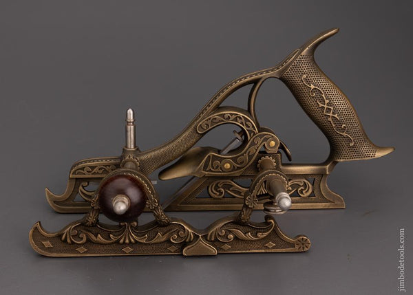 Magnificent MILLERS PATENT No. 50 Plow Plane Full Size Reproduction by PAUL HAMLER - 101478