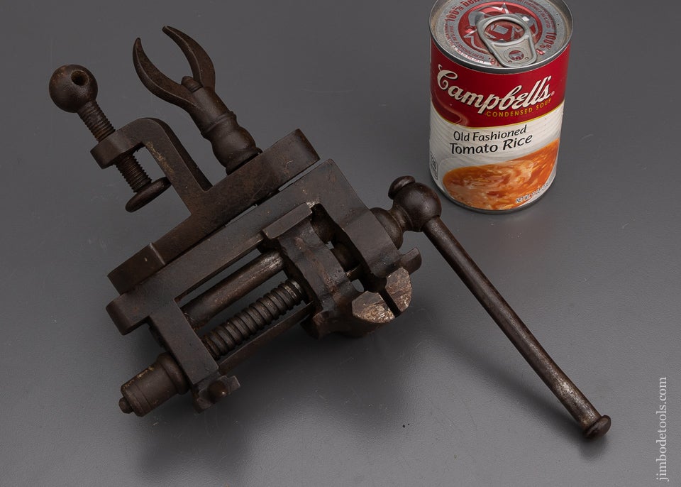 Stunning 18th Century Vise, Pivoting 2 Inch Jaws - 101505