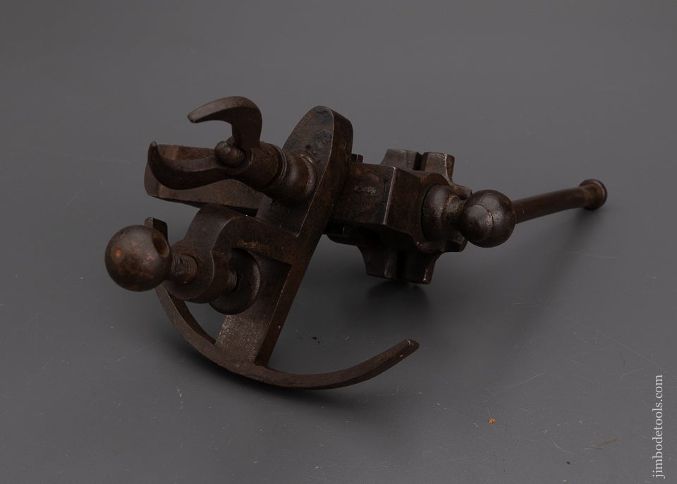 Stunning 18th Century Vise, Pivoting 2 Inch Jaws - 101505