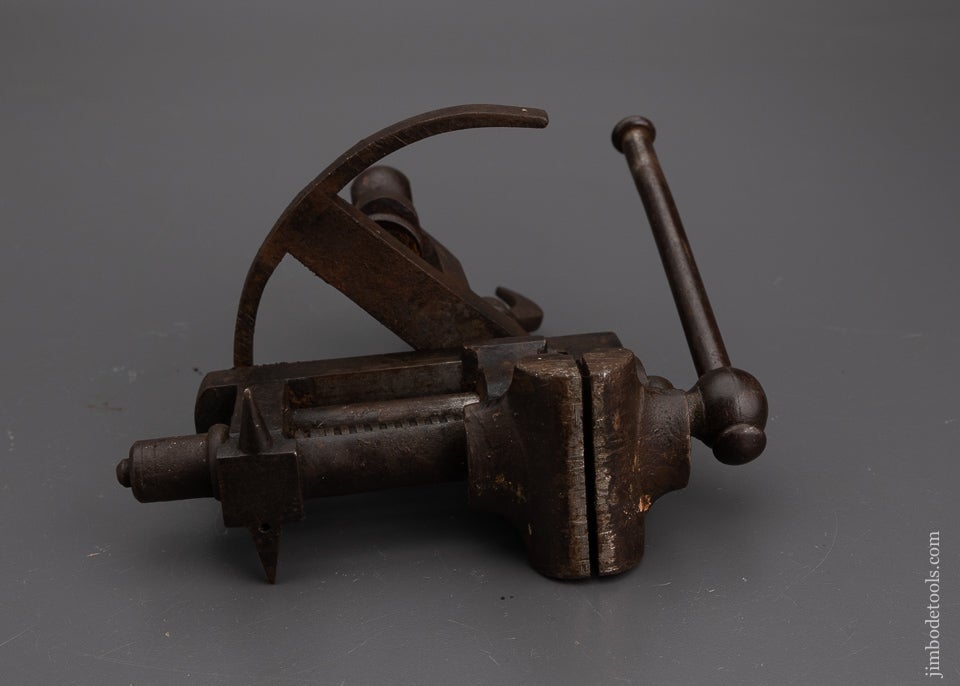 Stunning 18th Century Vise, Pivoting 2 Inch Jaws - 101505