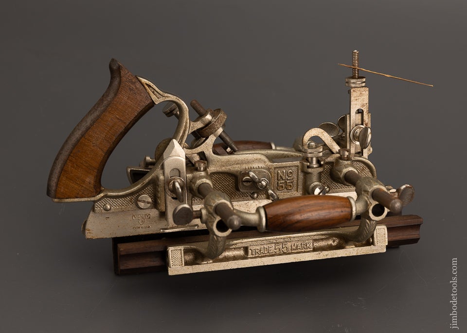 100% Complete STANLEY No. 55 Combination Plane in Original Box - 101531