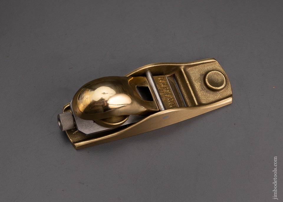 LIE NIELSEN Bronze Low Angle Block Plane Mint in Box - 101553