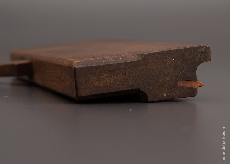 Yellow Birch 18th Century Moulding Plane by JO FULLER PROVIDENCE - 101555