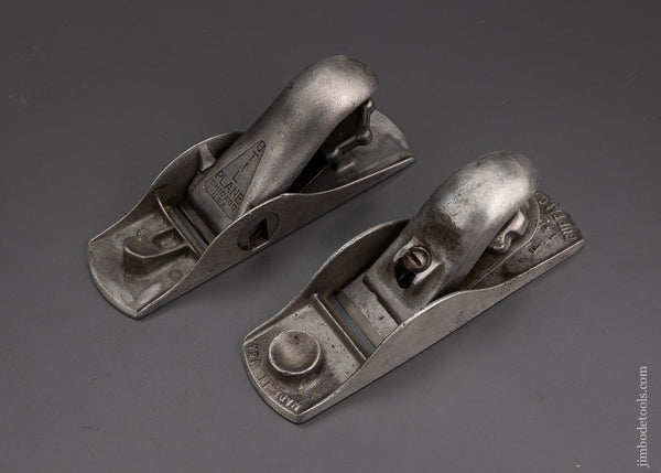 Pair of Patented? Aluminum Block Planes - 101568