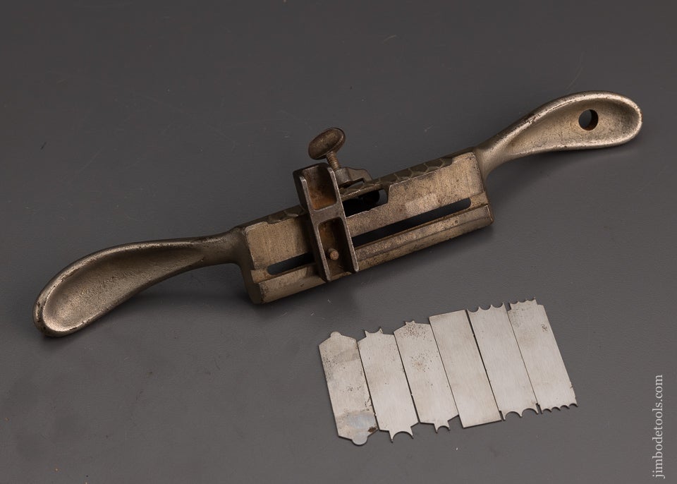 STANLEY No. 66 Spoke Shave w/ 6 Cutters, Fence - 101593