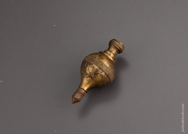 Cute 2 3/4 Inch Plumb Bob Unmarked - 101595