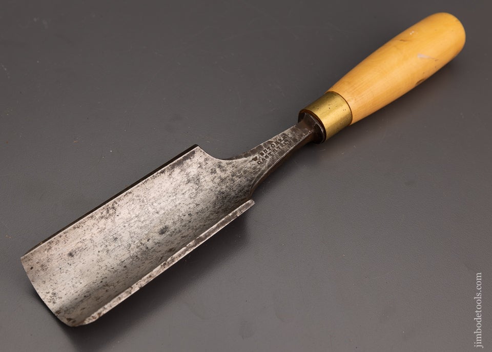 2 x 12 3/4 Inch Boxwood Tang Gouge BUTCHER - 101620