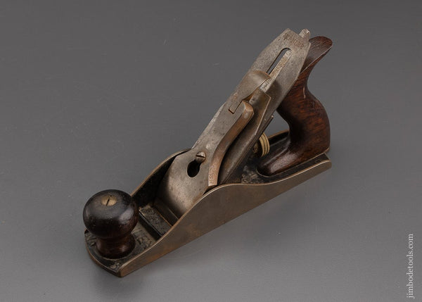 Fine STANLEY No. 3C Smooth Plane Type 10 with Adjustable Frog - 101654