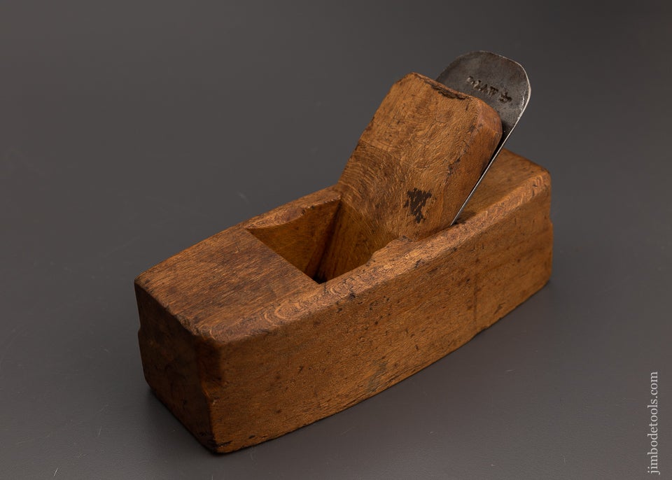 Very Uncommon 18th Century Smooth Plane by I. SLEEPER - 101667
