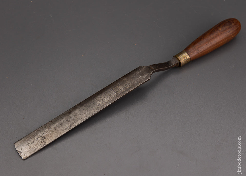 1 x 12 1/2 Inch Crank Neck Paring Gouge BUCK - 101679