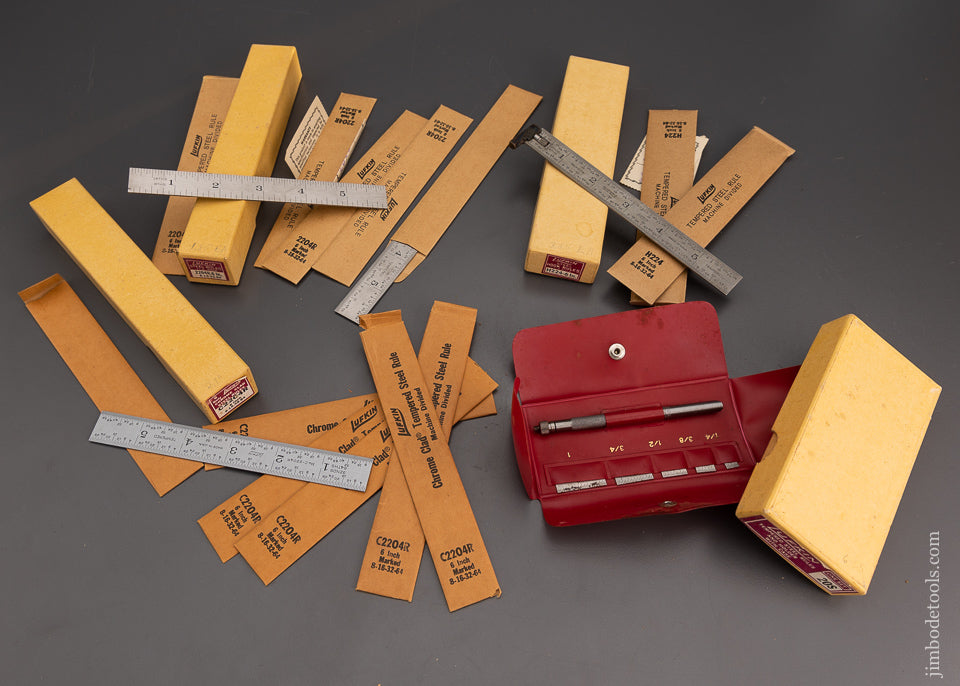 LUFKIN Rules Mint in 4 Boxes - 101715