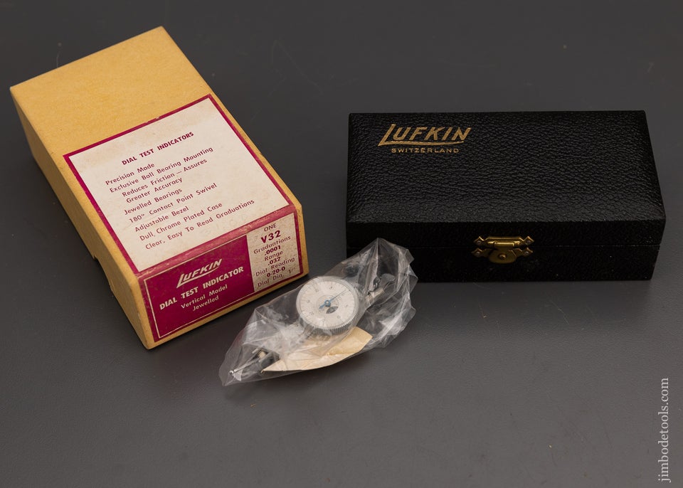 LUFKIN Dial Test Indicator Mint in Box - 101731