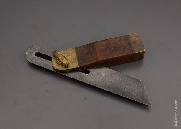 6 Inch Rosewood Bevel Square - 101741