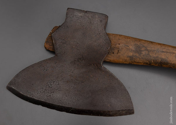 Killer Offset Single Bevel Broad Axe Hewing Axe WM. BEATTY & SON - 101751