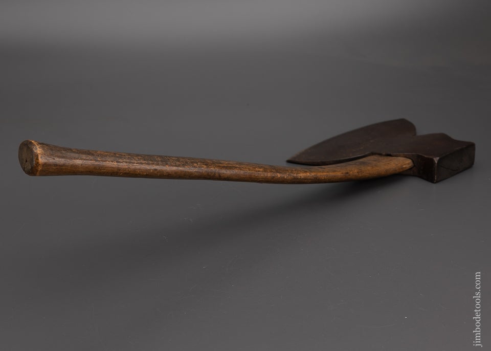 Killer Offset Single Bevel Broad Axe Hewing Axe WM. BEATTY & SON - 101751