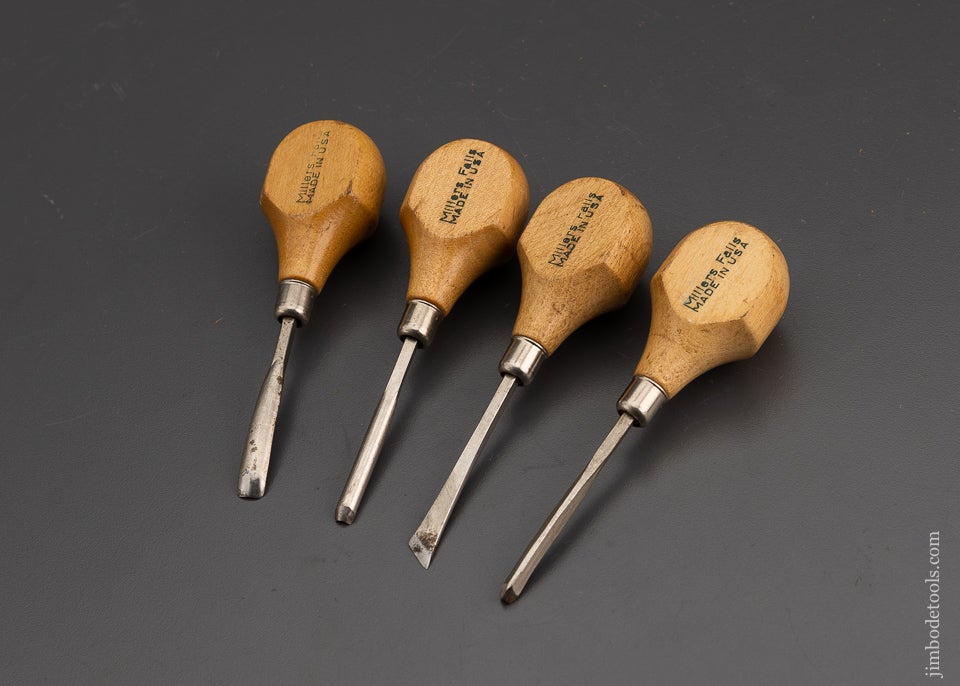 MILLERS FALLS Carving Tool Set - 101757