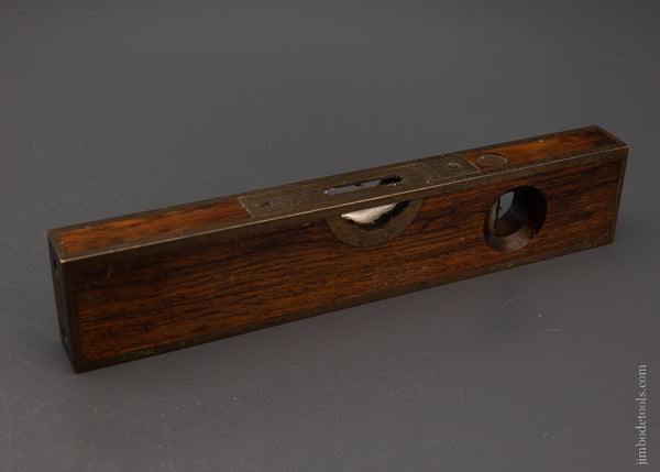 Premium Crisp & Fine STRATTON BROS. 10 Inch Rosewood Level - EXCELSIOR 101796