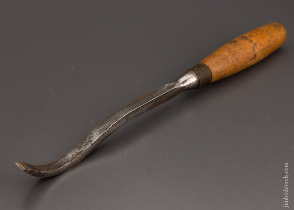 1/2 x 15 Inch Boxwood Swan Neck Mortise Chisel - 101818