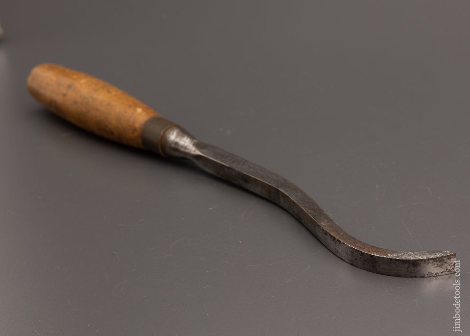 1/2 x 15 Inch Boxwood Swan Neck Mortise Chisel - 101818