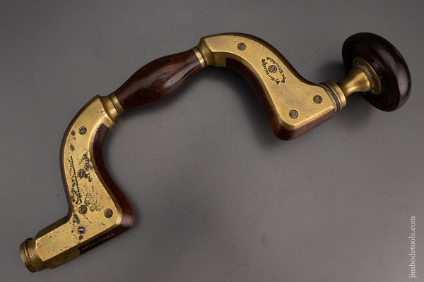 Rare & Fine MARPLES Rosewood ULTIMATUM Bit Brace - 101900