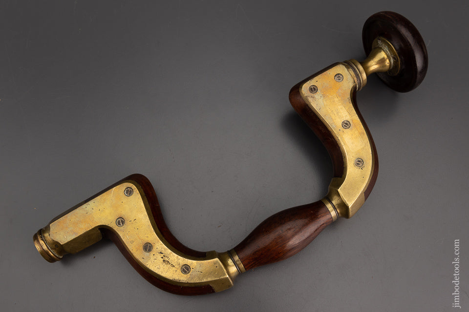 Rare & Fine MARPLES Rosewood ULTIMATUM Bit Brace - 101900