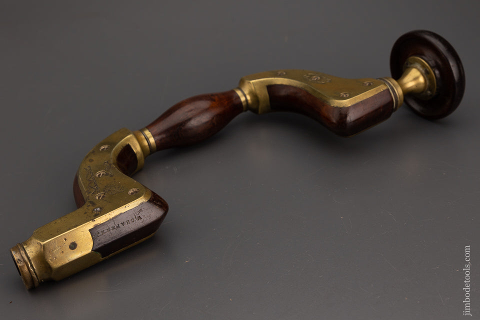 Rare & Fine MARPLES Rosewood ULTIMATUM Bit Brace - 101900
