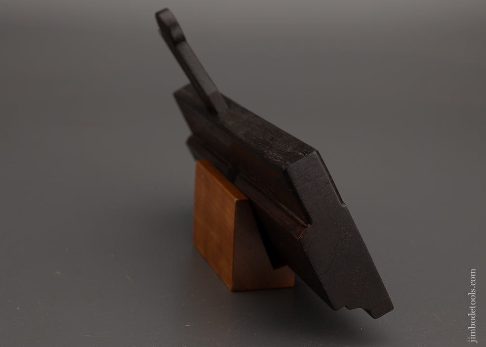 Solid Rosewood Quarter Round Moulding Plane Fine Unmarked - 101901