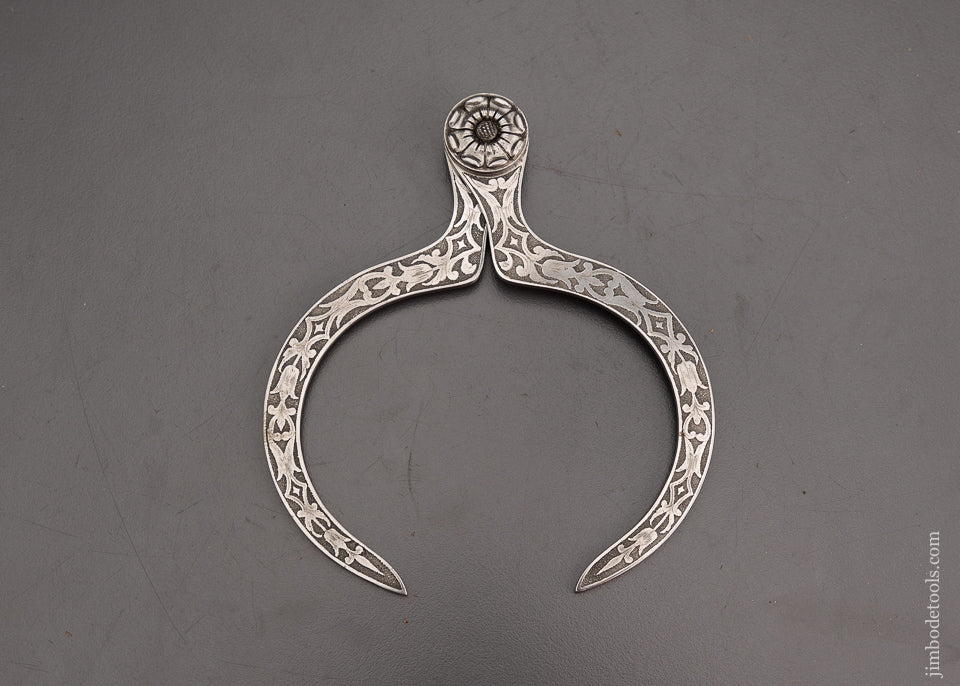 Stunning Engraved Calipers by DAVID BROOKSHAW 4 Inch - 101902