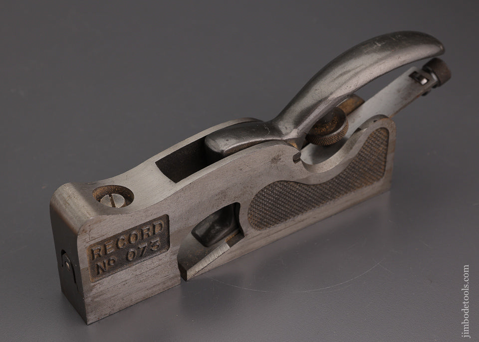 Fine RECORD No. 073 Shoulder Plane - 101913