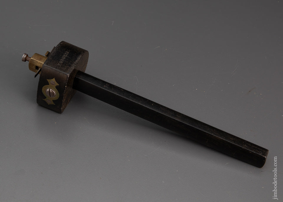 Lovely Ebony English Slitting Gauge - 101924