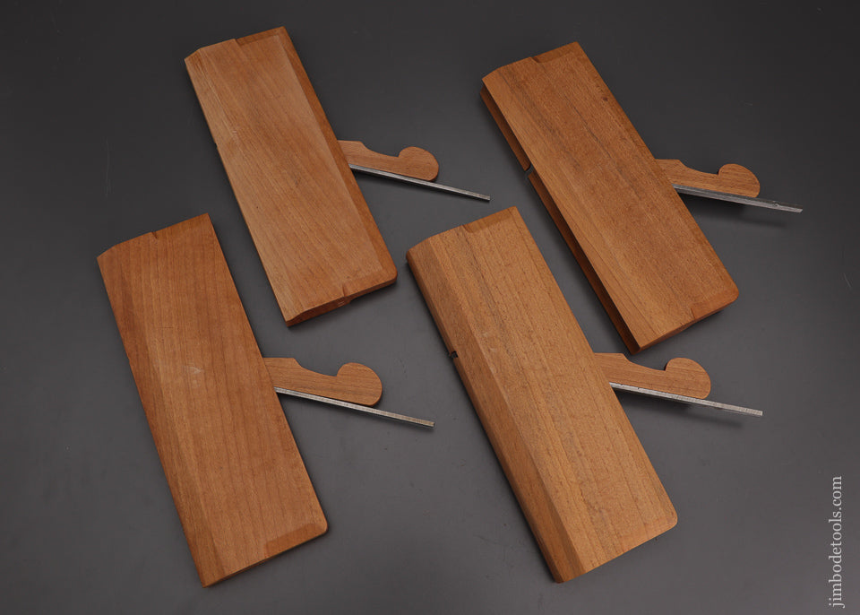 Dead Mint Set of 4 Hollow & Round Planes by Modern Maker PHILLY PLANES - 101926