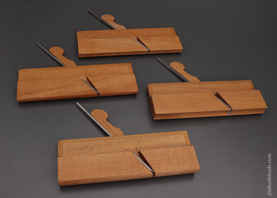 Dead Mint Set of 4 Hollow & Round Planes by Modern Maker PHILLY PLANES - 101926
