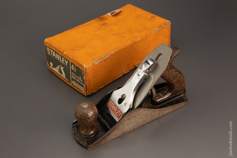 STANLEY No. 4 1/2 Smooth Plane in Original Box - 101934