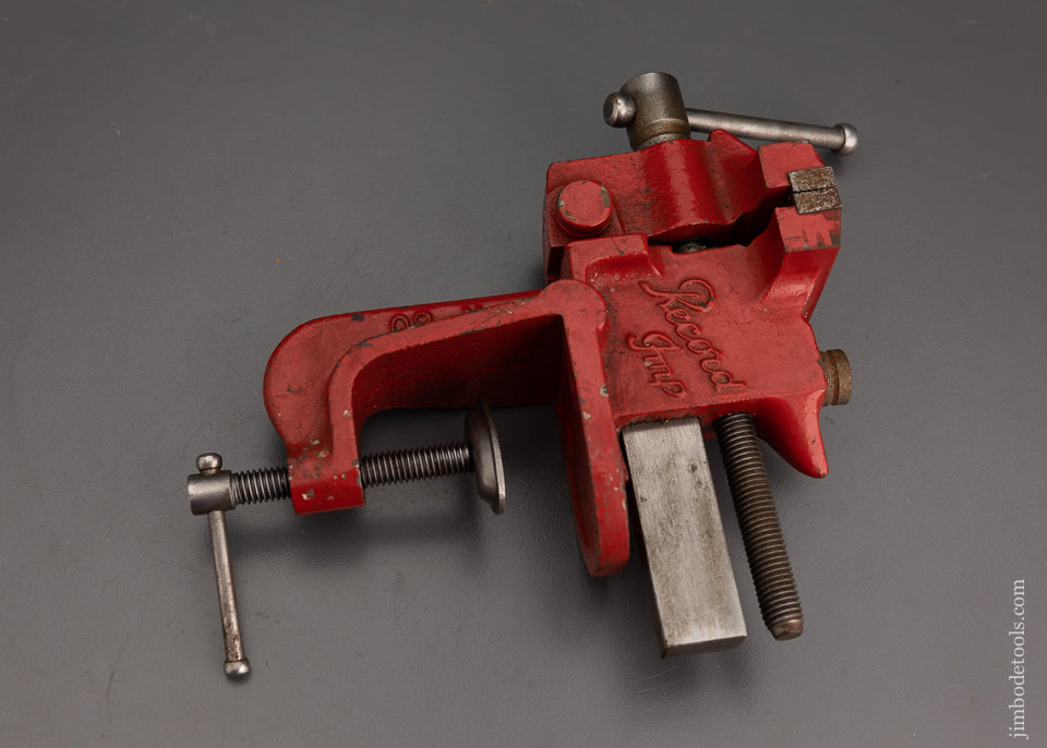 Like New RECORD Improved No. 80 Bench Vise 2 1/2 Inch - 101941