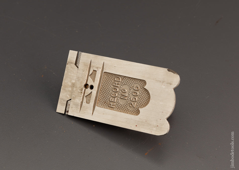 RECORD No. 2506 Double Side Rabbet Plane Near Mint in Box - 101951