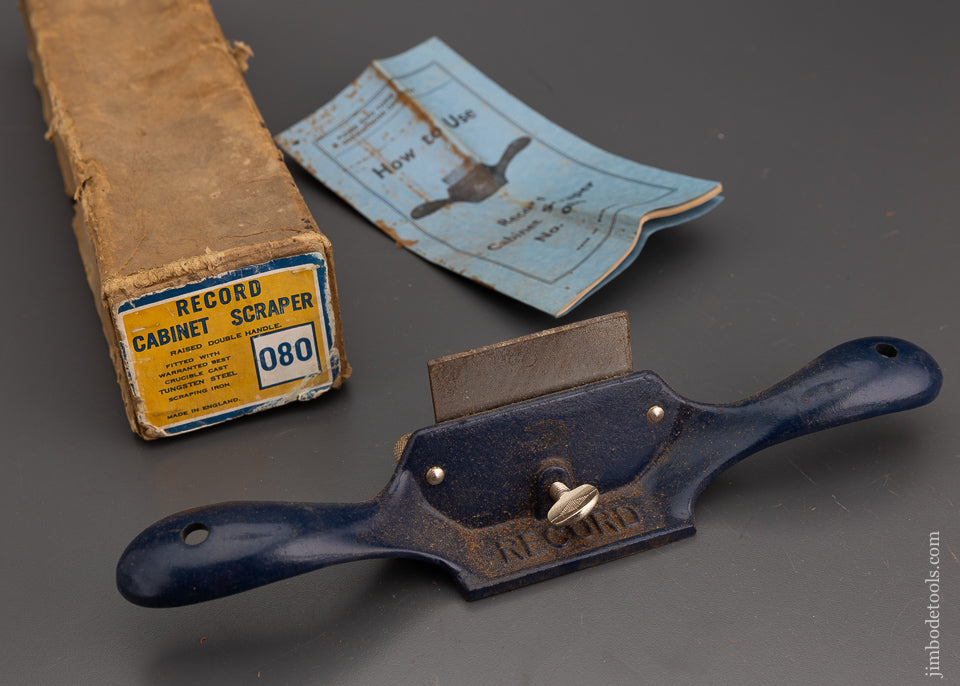 RECORD No. 080 Cabinet Scraper - 101952