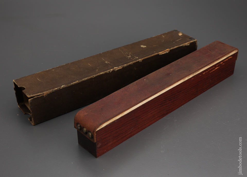 Felt Backed 15 Inch Leather Strop in Original Box - 101954