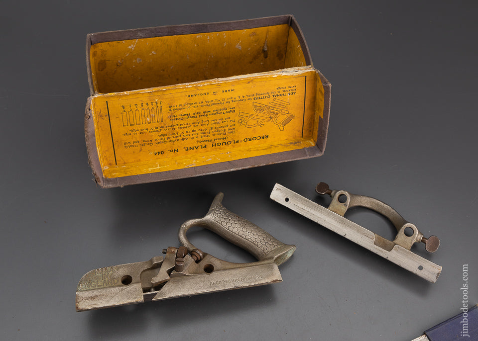 RECORD No. 044 Plough Plane in Original Box - 101963