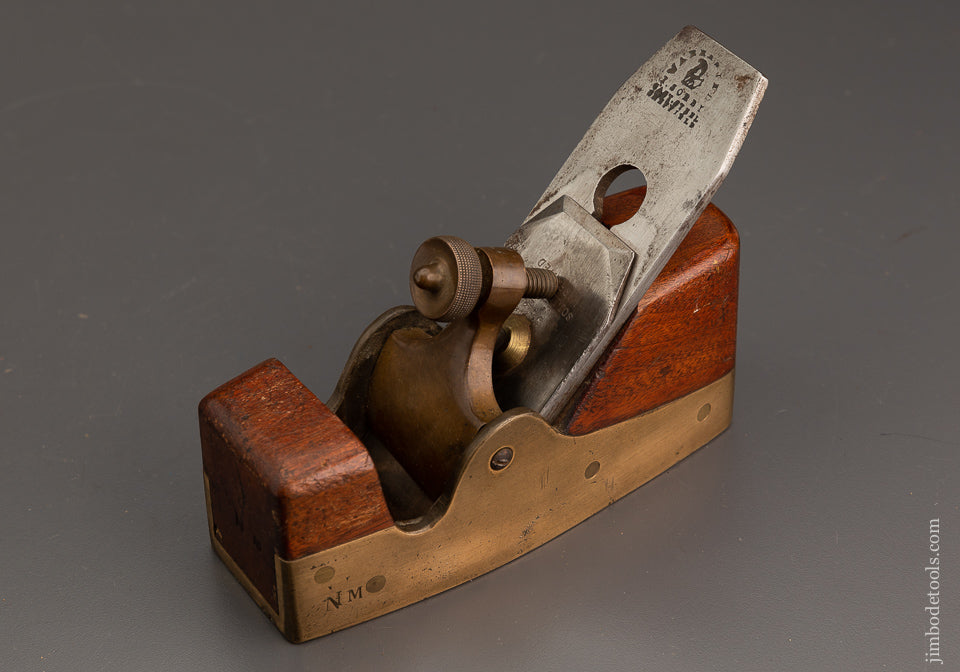 Cute Little Gunmetal Infill Smooth Plane - 101966