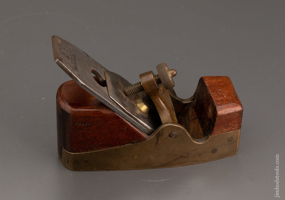 Cute Little Gunmetal Infill Smooth Plane - 101966