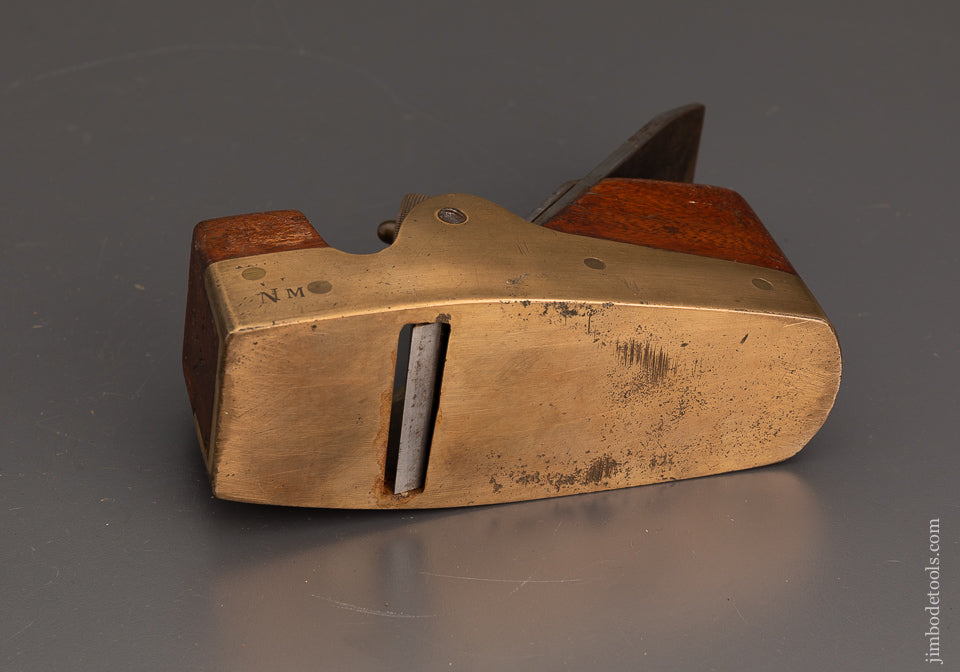Cute Little Gunmetal Infill Smooth Plane - 101966