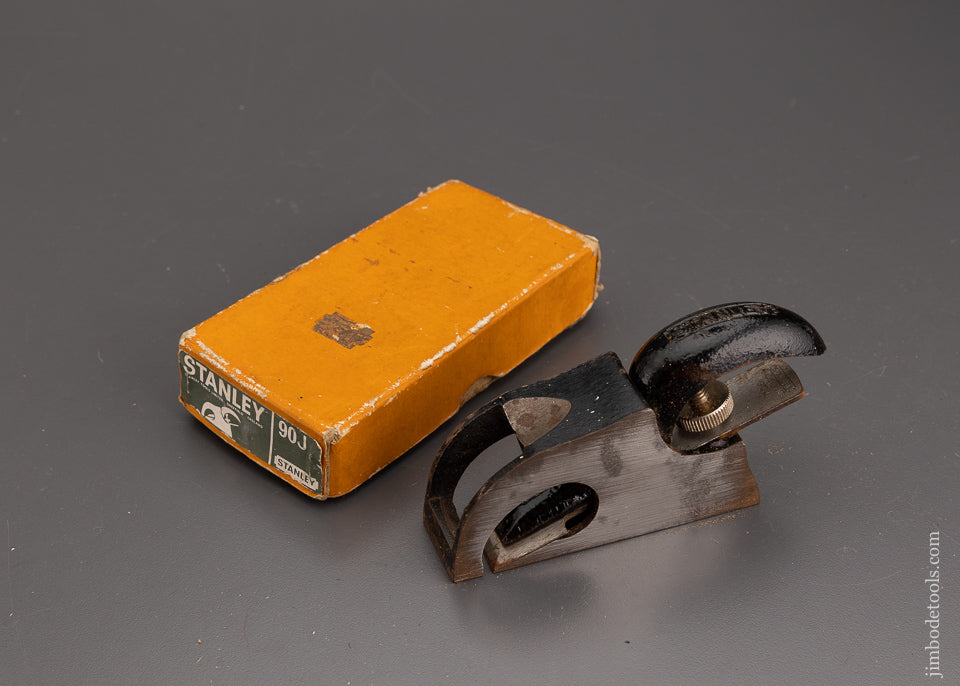 STANLEY No. 90J Bull Nose Rabbet Plane in Original Box - 101976